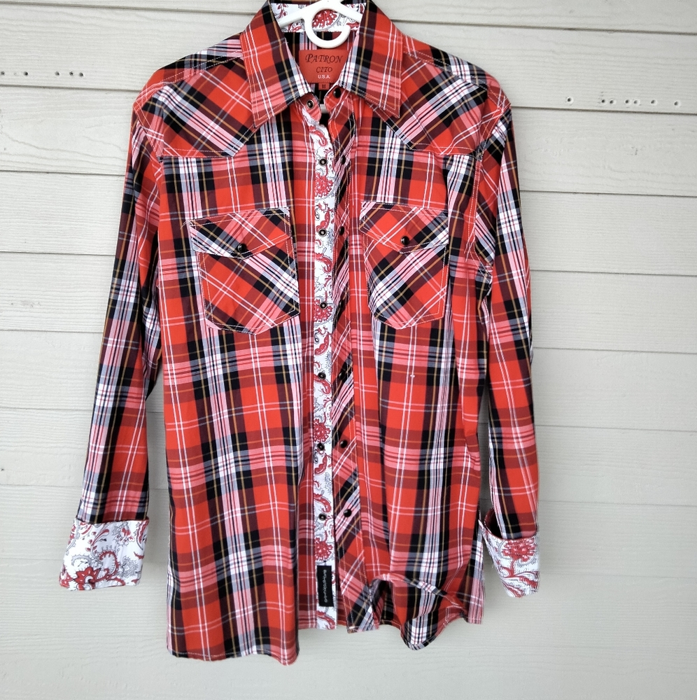 Long sleeve button down western